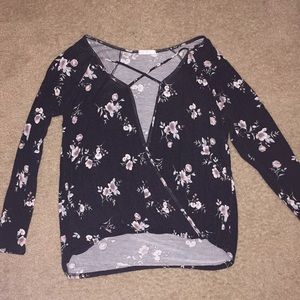 Cute flower blouse!